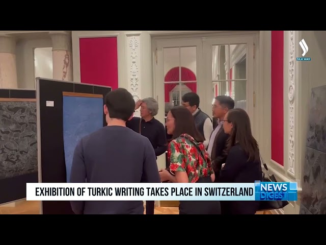 Exhibition of Turkic writing takes place in Switzerland
