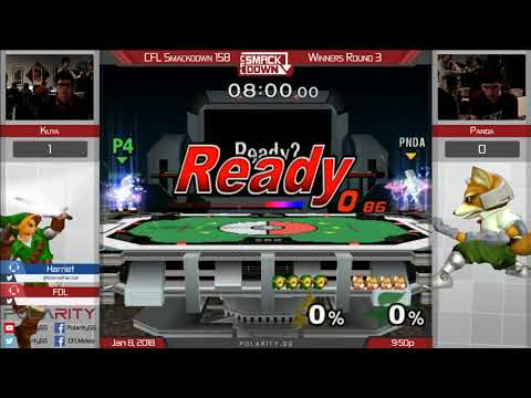 CFL Smackdown 158 Melee - Kuya (Link) vs Panda (Fox) - Winners R3
