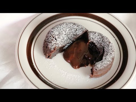 [Eng Sub]초코가 주르륵! 퐁당 오 쇼콜라 만들기 How to make fondant au chocolat
