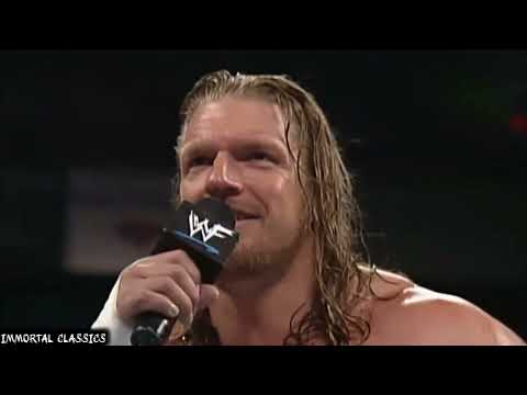 Triple H challenges Vince Mcmahon:WWF Smackdown September 16,1999