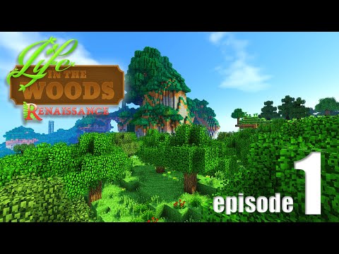 Life In The Woods (A Minecraft Adventure) - EP01 - Let's Start Hungry Mode!