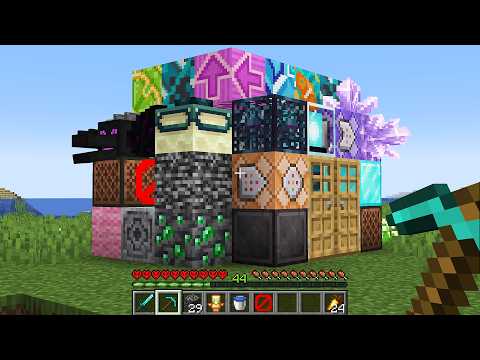 I Built a House With Minecraft's Rarest Blocks...
