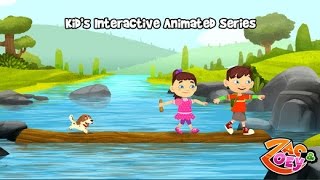 Zac and Zoey - The Hunt for the Secret Treasure! (Kids Game)