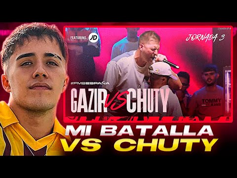 GAZIR reacciona a su BATALLA VS CHUTY en FMS ESPAÑA 🇪🇸