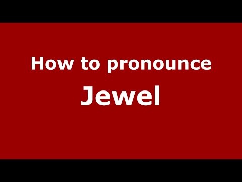 How to pronounce Jewel