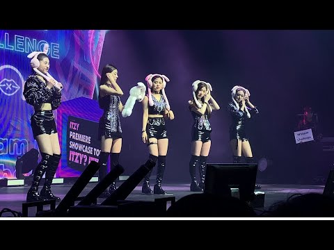 200117 fancam itzy premiere showcase - game part 2 - whisper game