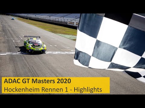 Porsche-Sieg in Hockenheim | Highlights ADAC GT Masters Rennen 1
