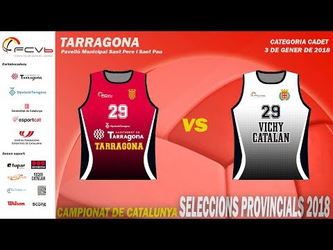 CCSSPP 2018 Cadet femení Ajuntament de Tarragona - BCN 1 Vichy Catalan