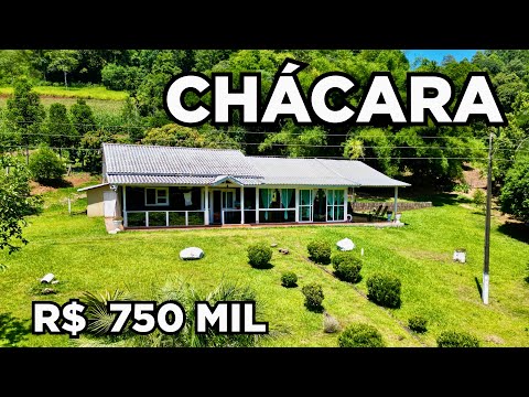 CHÁCARA CASA DE CAMPO RANCHO ANIMAIS FRUTAS CAVALOS EM SANTA CATARINA R$750MiL