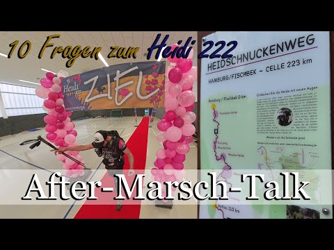 After-Marsch-Talk Heidi 222 - 10 Fragen zum Event - Ein einmaliges Erlebnis?