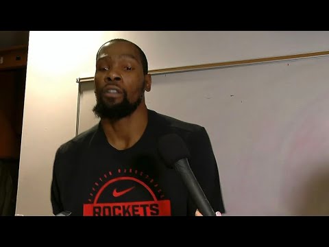 Houston Rockets Postgame: Kevin Durant talks collapse against the Pelicans