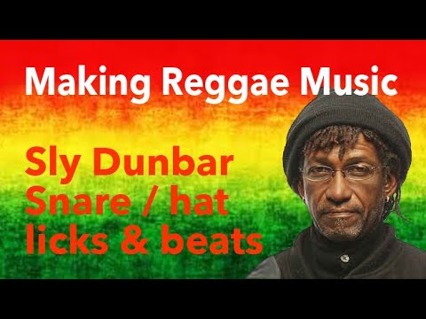 Making Reggae & Dub music (26) - Sly Dunbar Snare / Hat licks