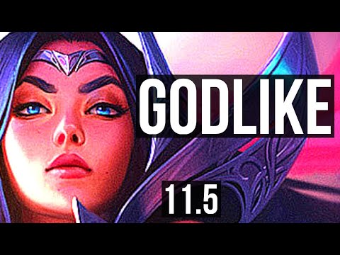 IRELIA vs PYKE (MID) | 9 solo kills, 500+ games, Godlike, 16/4/6 | KR Master | v11.5