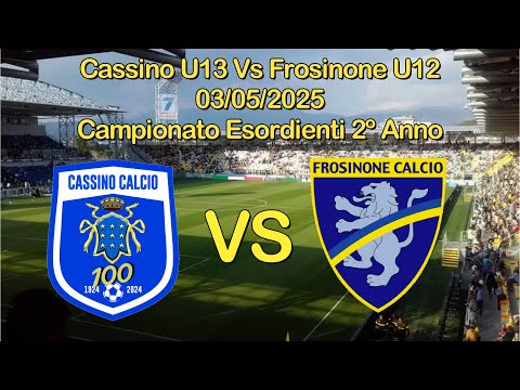 CASSINO U13 vs FROSINONE U12 Campionato Primaverile esordienti 2º