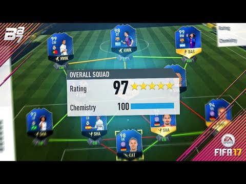 HIGHEST RATED TEAM ON FIFA! 197! | FIFA 17 Video