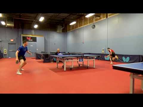 Princeton Pong - October Open - U2300 Final - Alex Averin vs Igor Shulkin (Highlights)