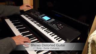 Video thumbnail for Korg microARRANGER - Tutorial / Review #7- SOUNDS - Guitars by funnzie