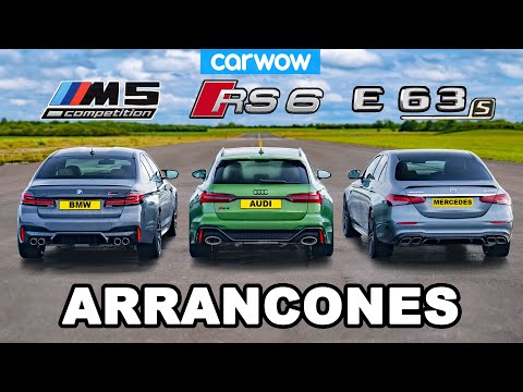 BMW M5 vs Audi RS6 vs AMG E63 S – ARRANCONES