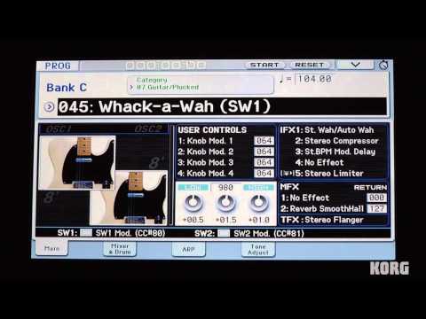 Korg In The Studio - Krome Music Workstation -- TouchView Navigation Tips & Tricks
