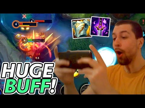 Pantheon got a HUGE BUFF on Wild Rift Patch 2.2A!