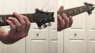 &quot;Another Time, Another Place&quot; - U2 (Guitar Intro + Main Riff + Verse)