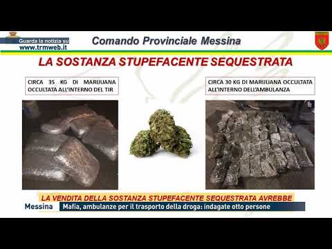 Messina - Mafia, ambulanze per il trasporto della droga: indagate otto persone