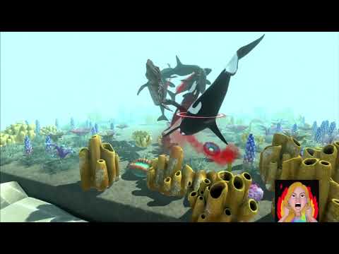 MEGALODON DON'T GO NEAR MEGALODON Aquatics Animal Revolt Battle Simulator