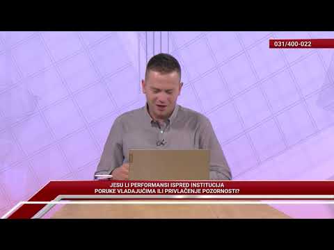 TV REPLIKA 10.09.2020. - JESU LI PERFORMANSI ISPRED INSTITUCIJA PORUKE VLADAJUĆIMA...