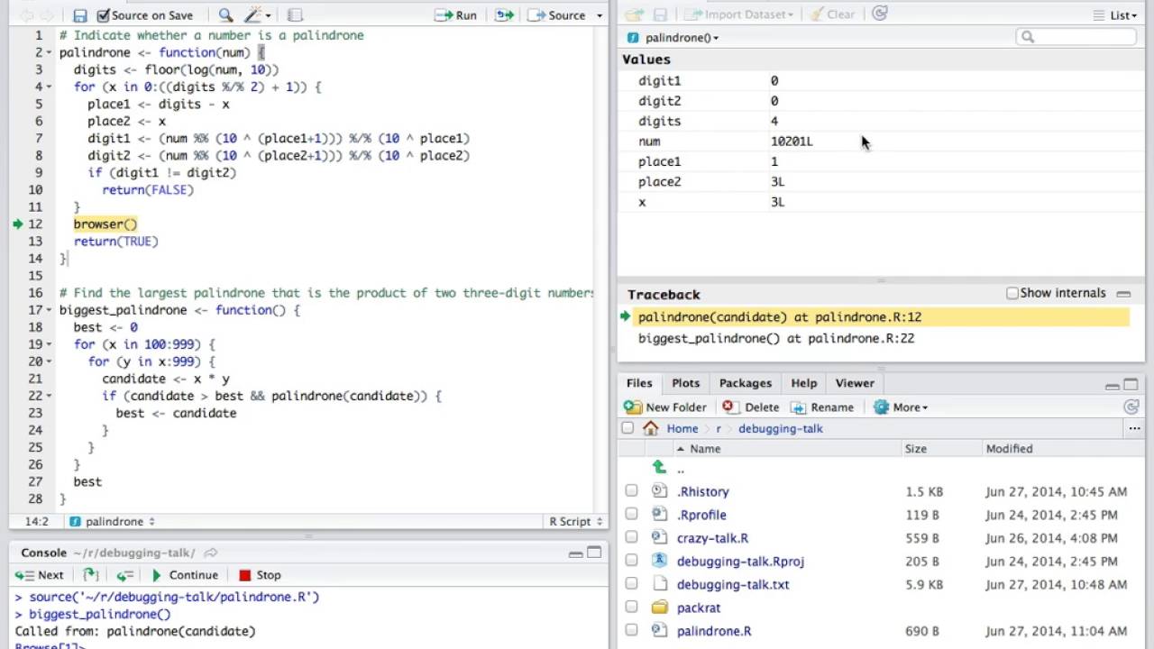 Introduction to Debugging in R