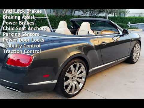 2015 Bentley Continental (CC-1917336) for sale in Boca Raton, Florida