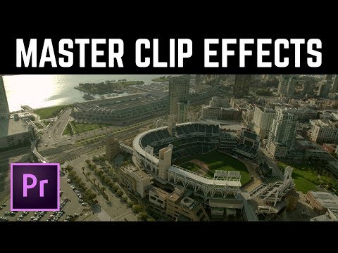 Global POWER of Master Clip Effect in Premiere Pro