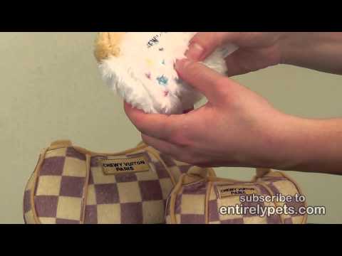 Checker Chewy Vuiton Paris Handbag Plush Toy - Large Video