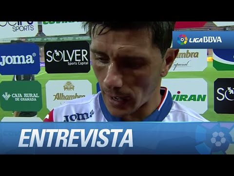 Entrevista a Piti tras el Granada CF (1-1) Deportivo