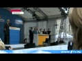 Во время митинга в Дрездене Ангелу Меркель атаковал беспилотный летательный аппарат ...
