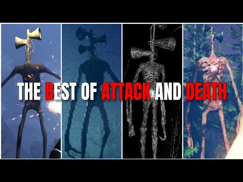 Siren Head Best Attack And Death 4สุดยอดการยิงเปรตหัวลำโพง