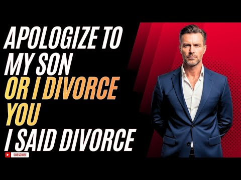 My Wife Demanded I Apologize to Her Grown Son — I Chose Divorce Instead