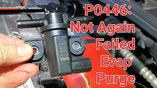 EVAP Purge Solenoid Fails in a week! P0446 & P0455?!? (04 Saturn Vue Project)