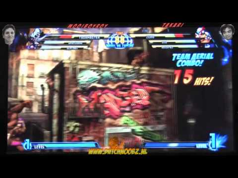 [MvC3] MBR (Ammy, sent, task) vs Takari (Zero, Ryu, Hsien-Ko) - losers bracket @ Dieks Festival.