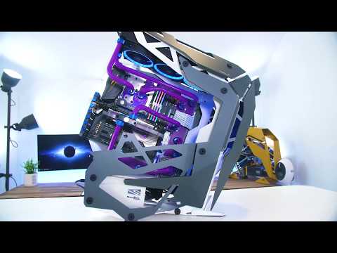 AMD Custom Water Cooled Gaming PC Build   Time Lapse 2019 Antec Torque أقوى تجميعة كمبيوتر