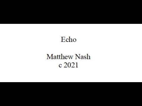 Echo -  Matthew Nash (2021)