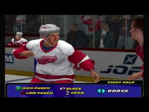 NHL Hitz 2003 - Chicago Blackhawks vs Detroit Red Wings