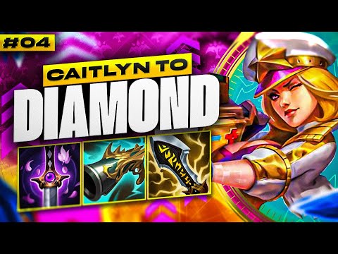 Caitlyn Unranked to Diamond #4 - Best Caitlyn Build Season 14 | Caitlyn ADC Gameplay Guide