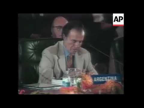 VENEZUELA: CUMBRE IBEROAMERICANA: LA DEMOCRACIA ES EL ENFOQUE DE LAS CONVERSACIONES: