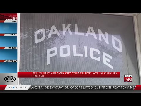 Oakland police union blames city council for lack of officers