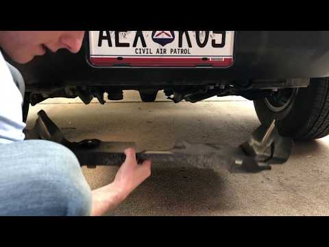 Front OEM Skid Plate Removal 3rd Gen Tacoma