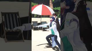 明那はレオスをくりだしてきた!! #shorts #short  #レオスヴィンセント  #三枝明那 #イワシロ音楽素材