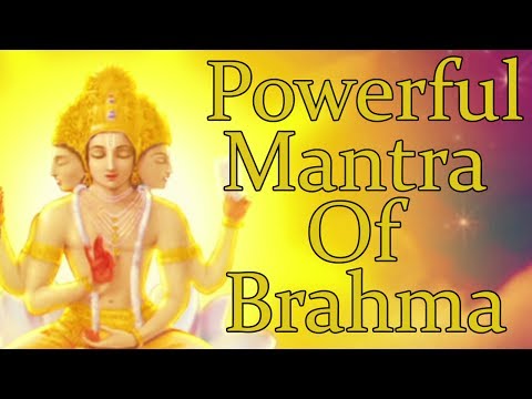 OM BRAHMANE NAMAHA - ( BRAHMA MANTRA ) Powerful Mantra For Knowledge - 1008 Repetitions