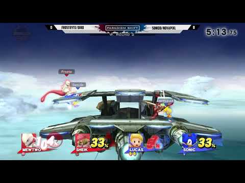 Paradigm Shift 2018 - Frostbyte/DIRq vs Sonido/NovaPixl - Smash 4 Doubles W. Round 2