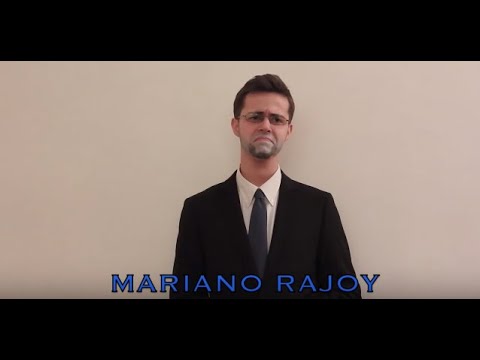IMITACIÓN DE MARIANO RAJOY