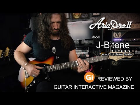 Демонстрация электрогитары Aria PRO II J-B'Tone